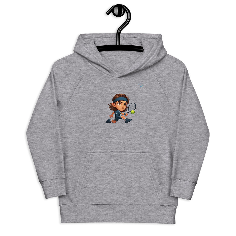 Miniature : Sweat à capuche Tennis Enfant - Tsitsipas - Coton 100% Bio