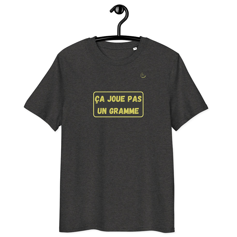 Miniature : "Ça joue pas un gramme" T-Shirt Homme Tennis Coton 100% bio 