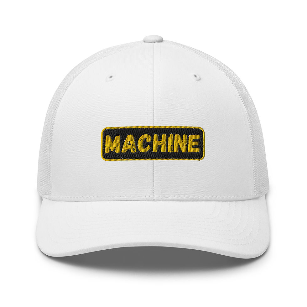 Miniature : Casquette Tennis brodée "Machine"