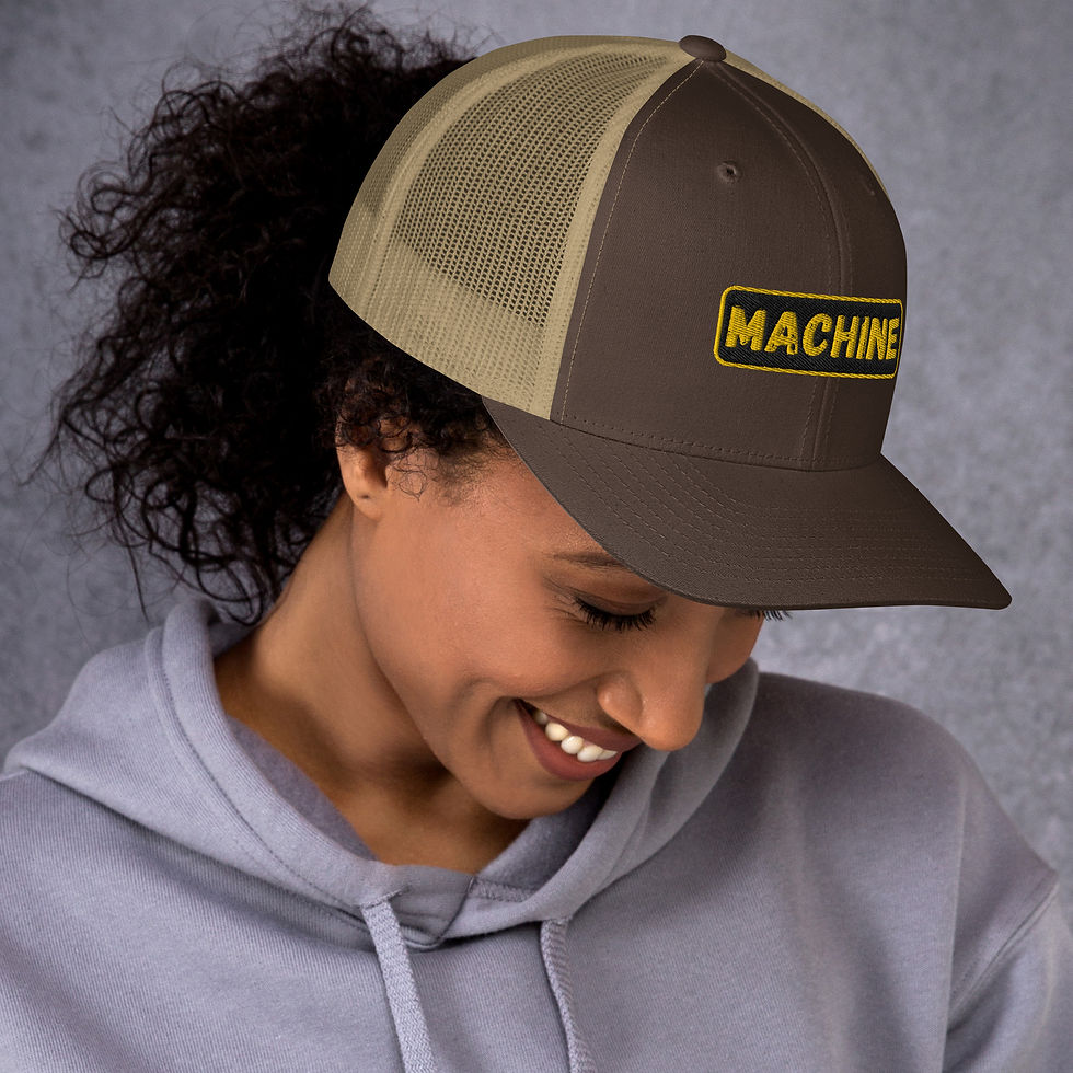 Miniature : Casquette Tennis brodée "Machine"