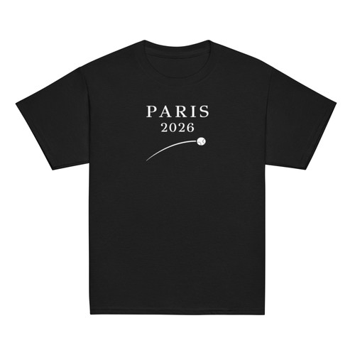 T-shirt Tennis Enfants "Paris 2026"