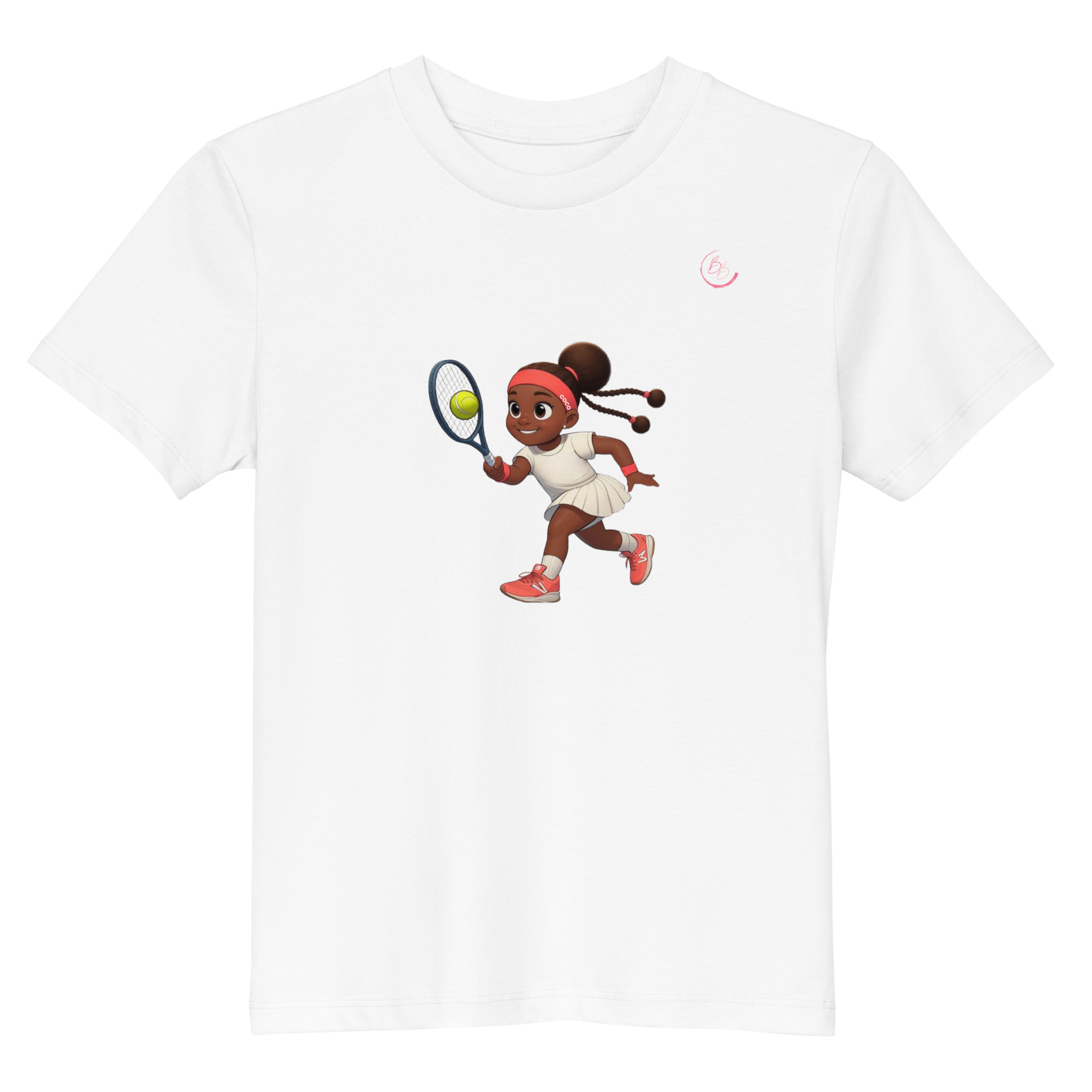 T-Shirt Tennis Enfant - Coco - Coton 100% Bio