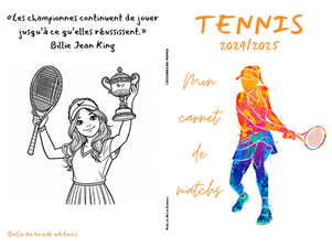 Ce joli carnet de match très complet est un véritable compagnon de jeu et un outil pédagogique !