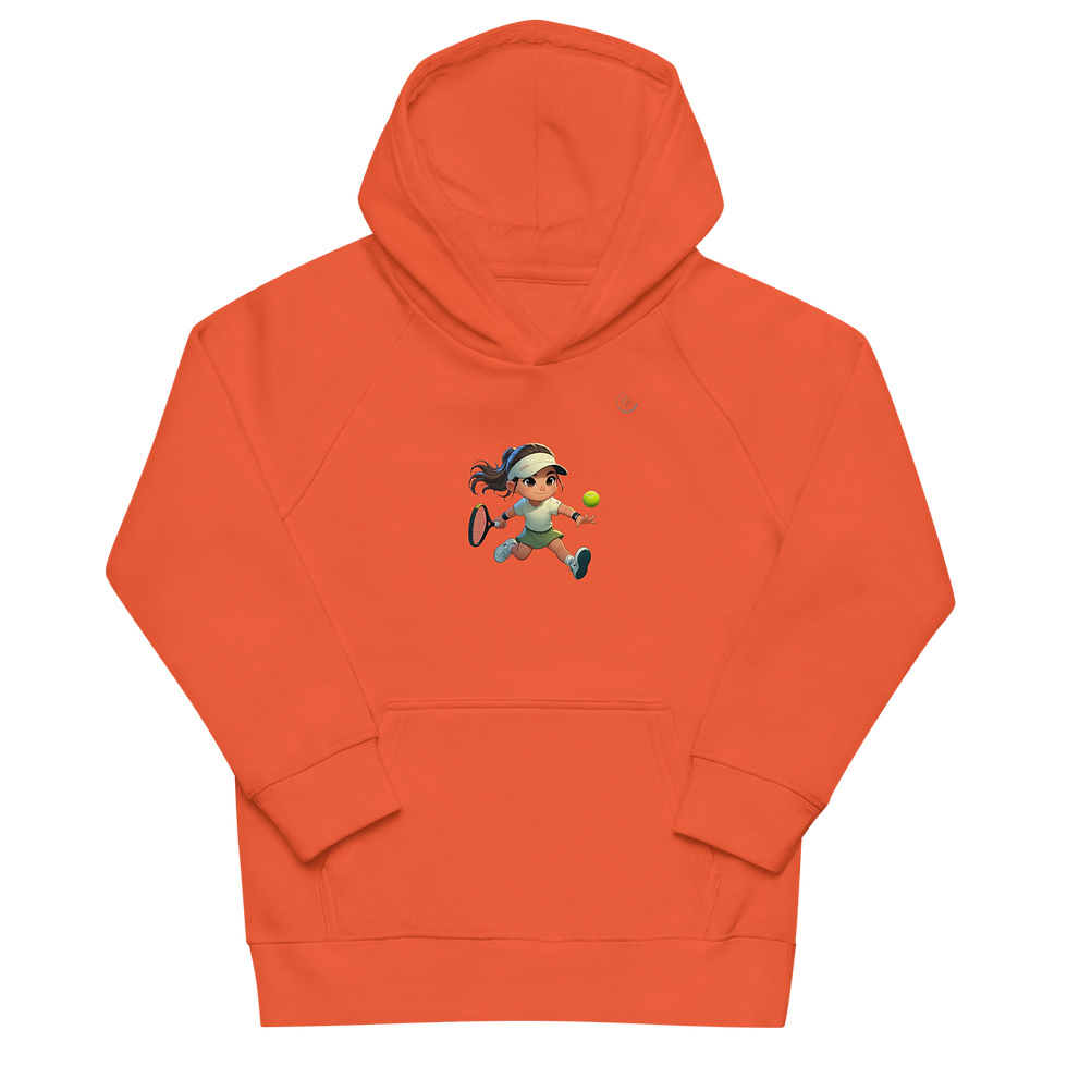 Sweat à capuche Tennis Enfant - Raducanu - Coton 100% Bio