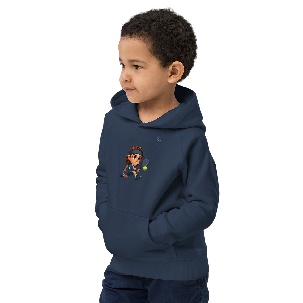 Miniature : Sweat à capuche Tennis Enfant - Tsitsipas - Coton 100% Bio