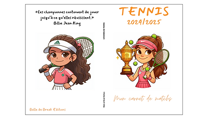 Couverture Mon Carnet de Matchs Filles 2024/2025