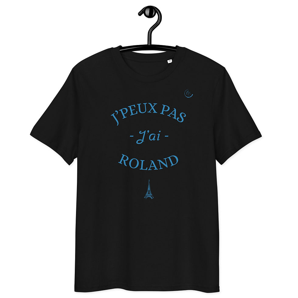 Miniature : J'peux pas j'ai Roland T-Shirt Tennis Coton 100% bio