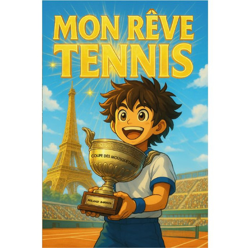 Livre Garçon - Mon rêve Tennis