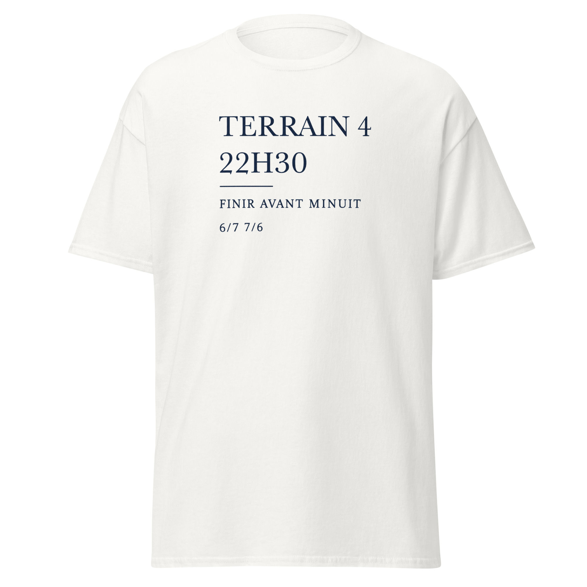 T-shirt Tennis Hommes "Terrain 4"