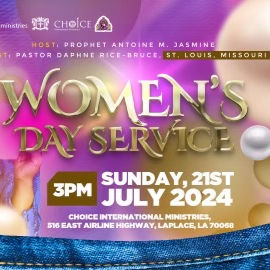 Choice International Ministries: Women's Day Service