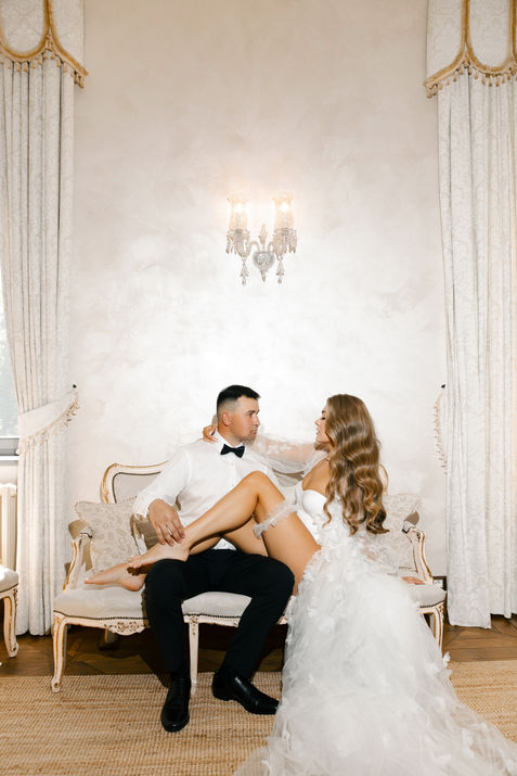 Destination wedding in Europe planned and coordinated with refined attention to detail
