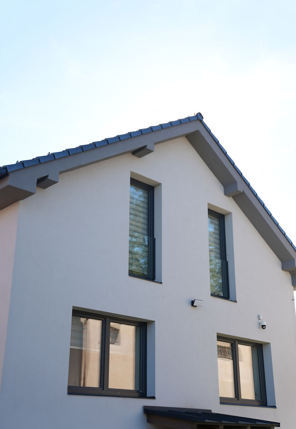 Family house construction and building work