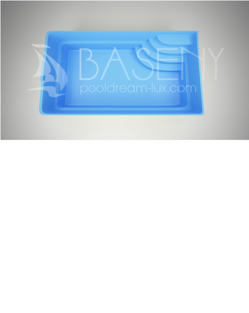 Miniature : Piscine Fond Plat "Sydney" 5.20m x 3.00m x 1.50m