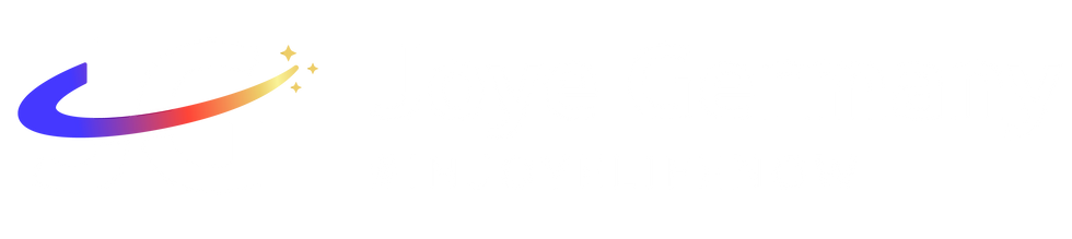 Joye Germany Logo Design_Horizontal Logo (Dark Background - Gold Tip).png