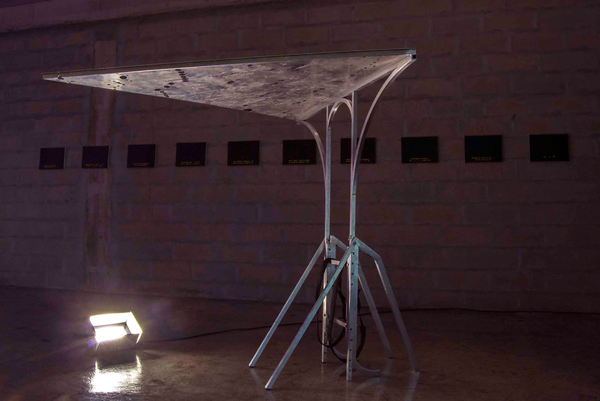 Tiago Madaleno - Dedicated to Natália de Andrade - Dedicado a Natália de Andrade - Gazebo prototype - Protótipo do coreto - Artworks