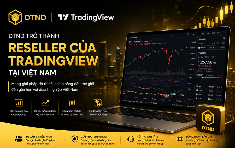 DTND trở thành Reseller của TradingView tại Việt Nam