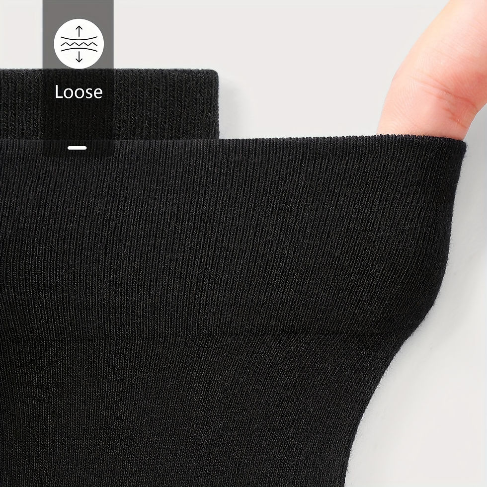 Thumbnail: Pack of 5 Pairs of Soft And Comfortable Bamboo Socks for Both Men And Women, Mad