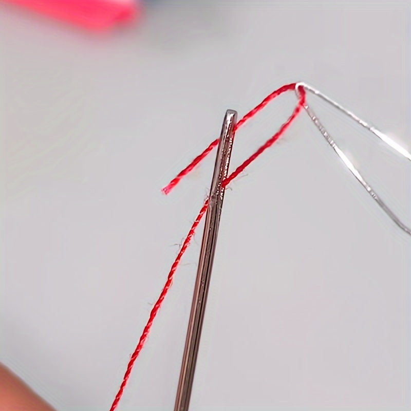 Thumbnail: 5pcs Plastic Needle Threaders Set, Sewing Machine Thread Helper, Beading Tool, D