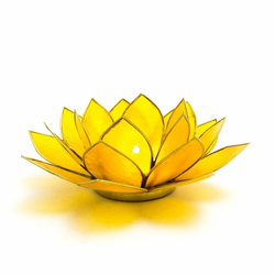 Yellow Candle Holder