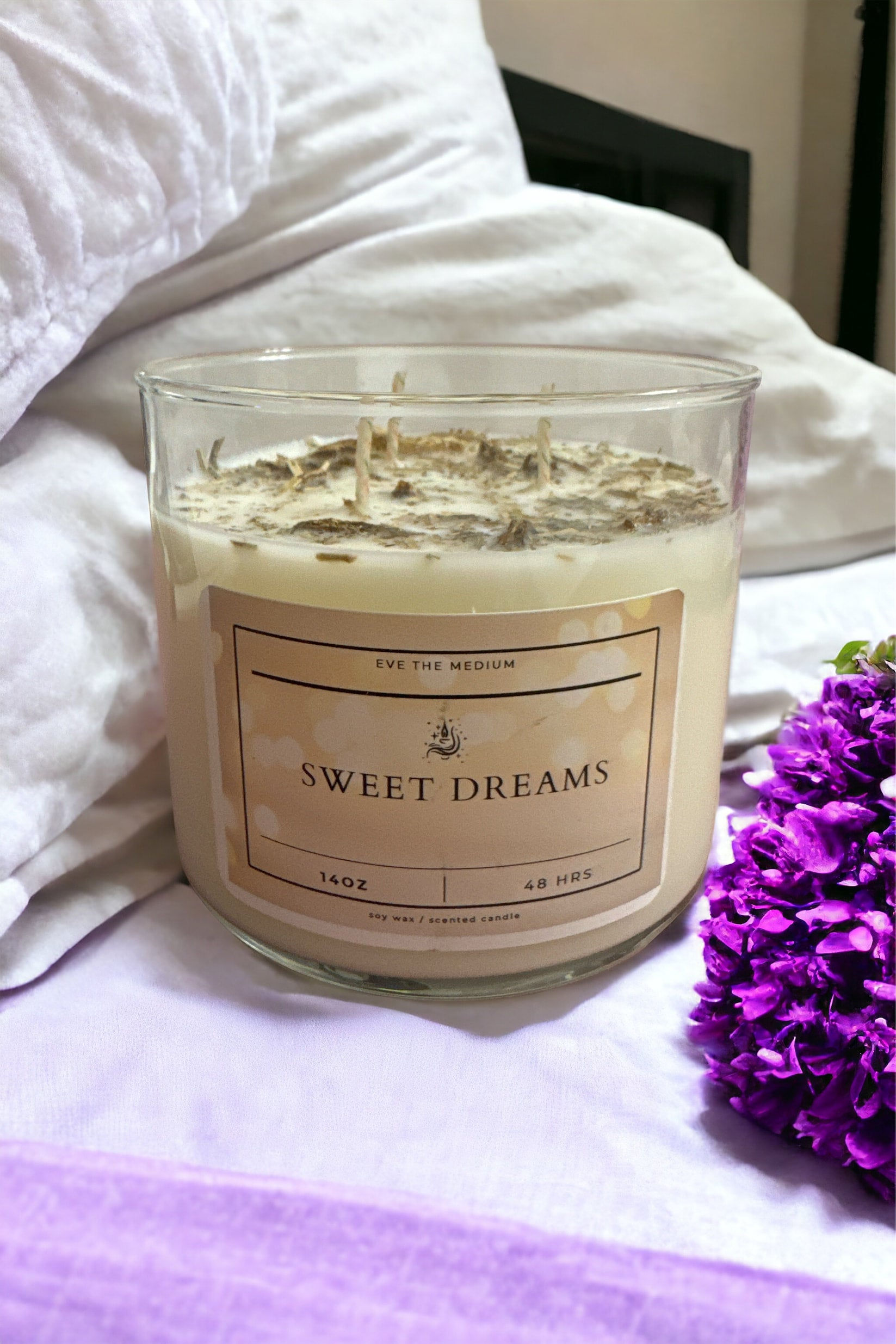 SWEET DREAMS SCENTED CANDLE / DULCES SUEÑOS