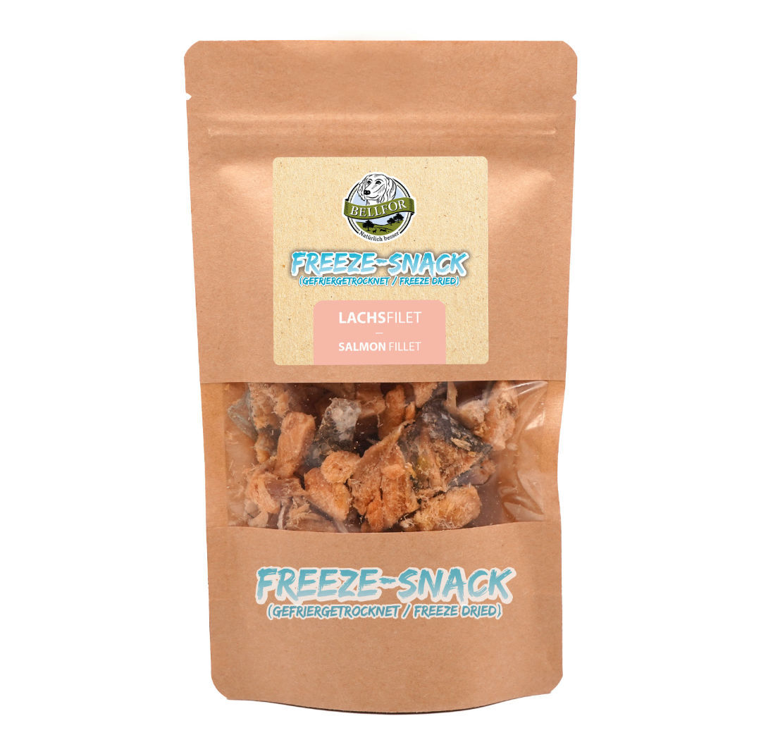 Salmon Fillet (Freeze Dried) from Bellfor Dog Food - 50g