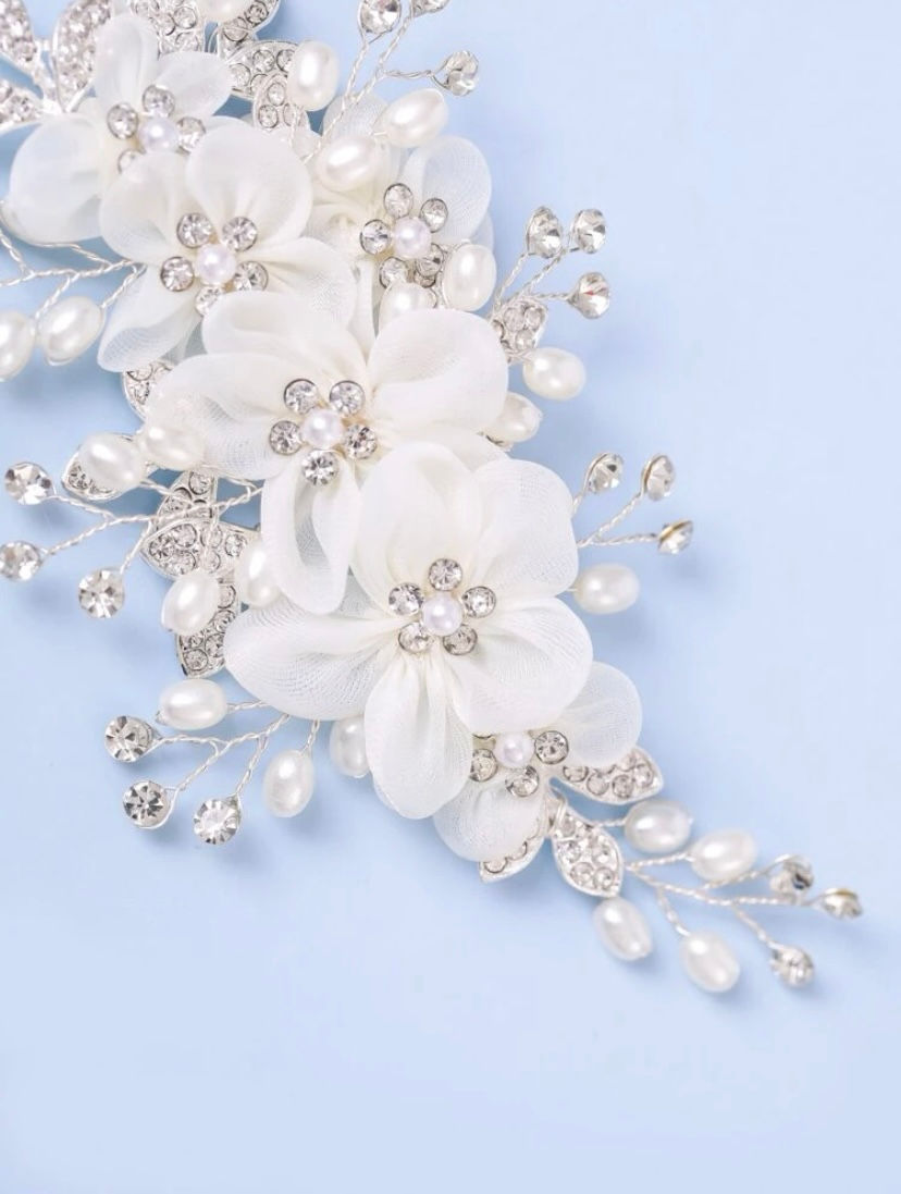 縮圖：Floral Hair Clip