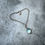 Thumbnail: Hallmarked Silver & Shiny Blue Seaglass Marble Charm Belcher Chain Bracelet 7.5”