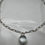 Thumbnail: Hallmarked Silver Paperlink Duo Chain & Silver Catseye ‘Regal Banquet’ Necklace