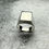 Thumbnail: Assay Hallmarked 925 Sterling Silver Chunky Square Signet Ring (Size S.5)