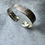 Thumbnail: Hallmarked Silver ‘Moon’ Unisex Wide Concave Torque Cuff Bangle