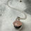 Thumbnail: Hallmarked Silver Belcher & Large Rose Quartz Spinning Sphere Fidget Necklace