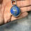 Thumbnail: Hallmarked Silver Belcher & Large Lapis Lazuli Spinning Sphere Fidget Necklace