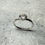 Thumbnail: 925 Sterling Silver and 1ct Cubic Zirconia Ring (Size M)