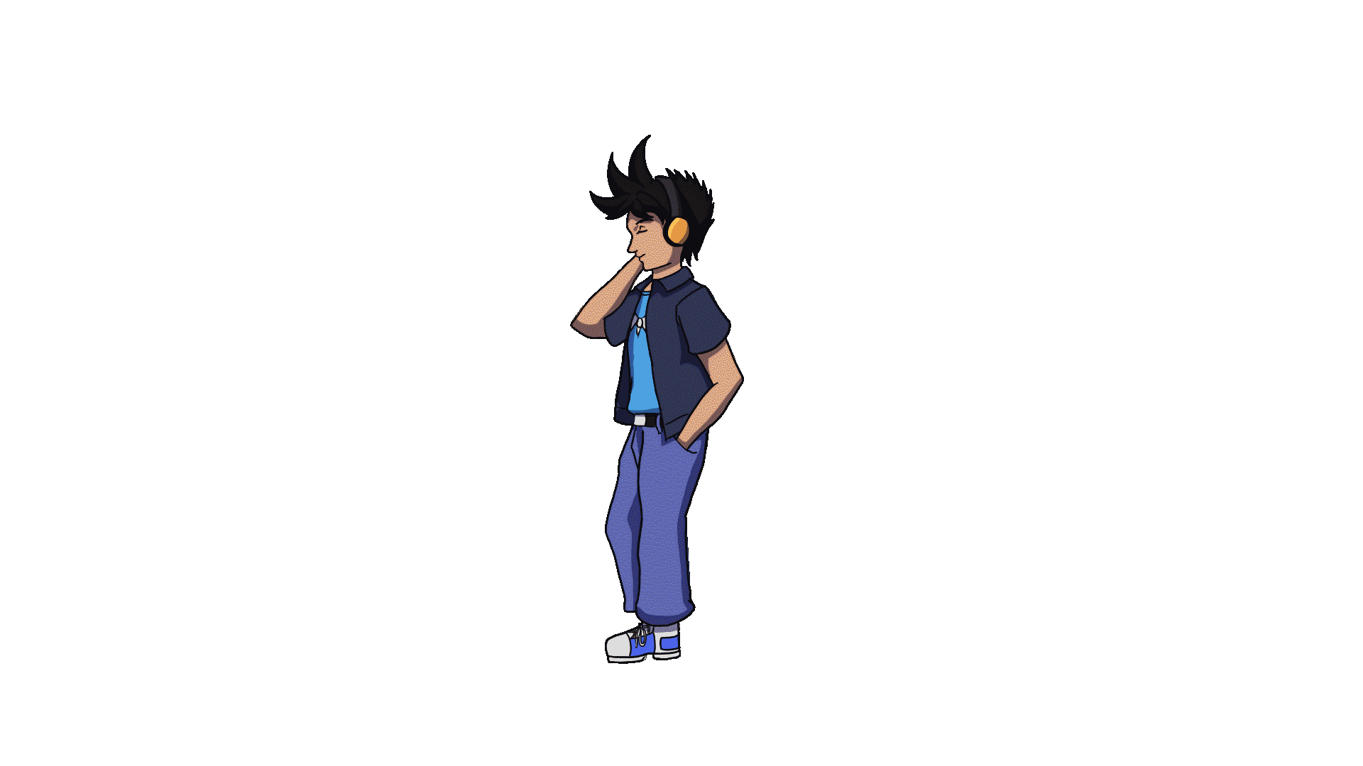 Grim animated