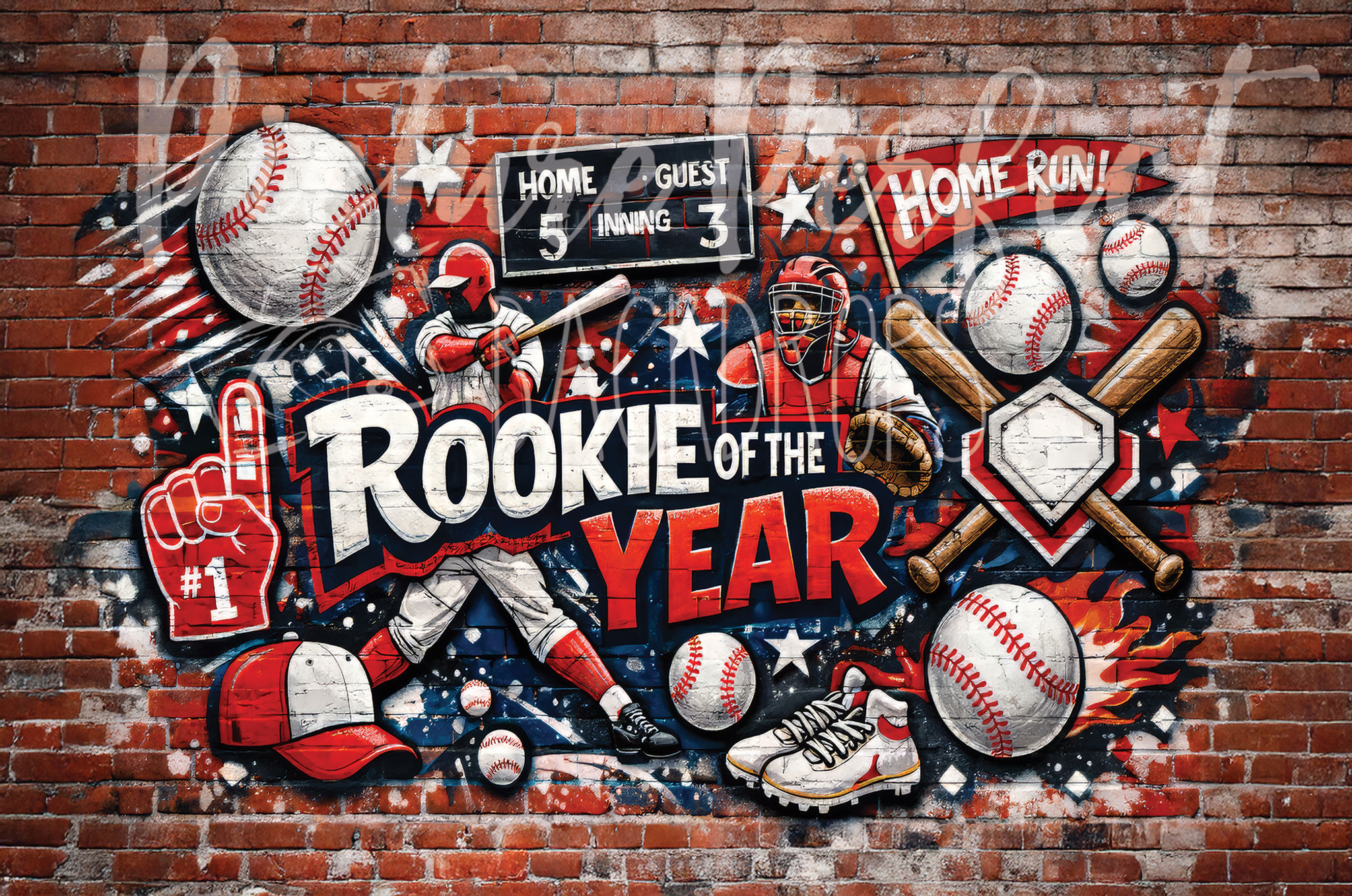 Rookie of the year backdrop