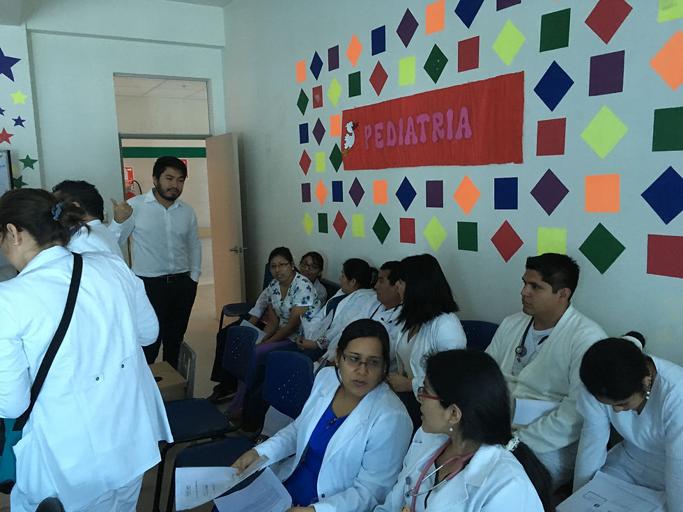 Training in Ica, Peru