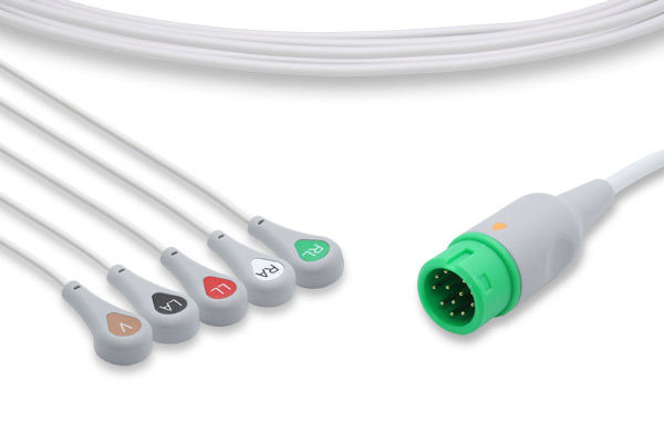 Comen Direct-Connect ECG Cables, Compatible