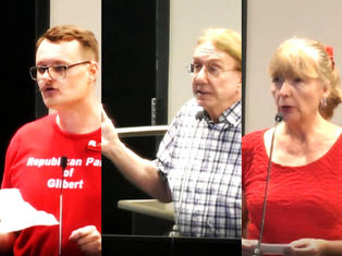 Fireworks at Gilbert Council Meeting, Election Results