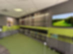 KGM Builders Golftec wall graphics and video wall