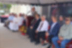 KGM Builders Seton Catholic groundbreaking ceremony group sitting