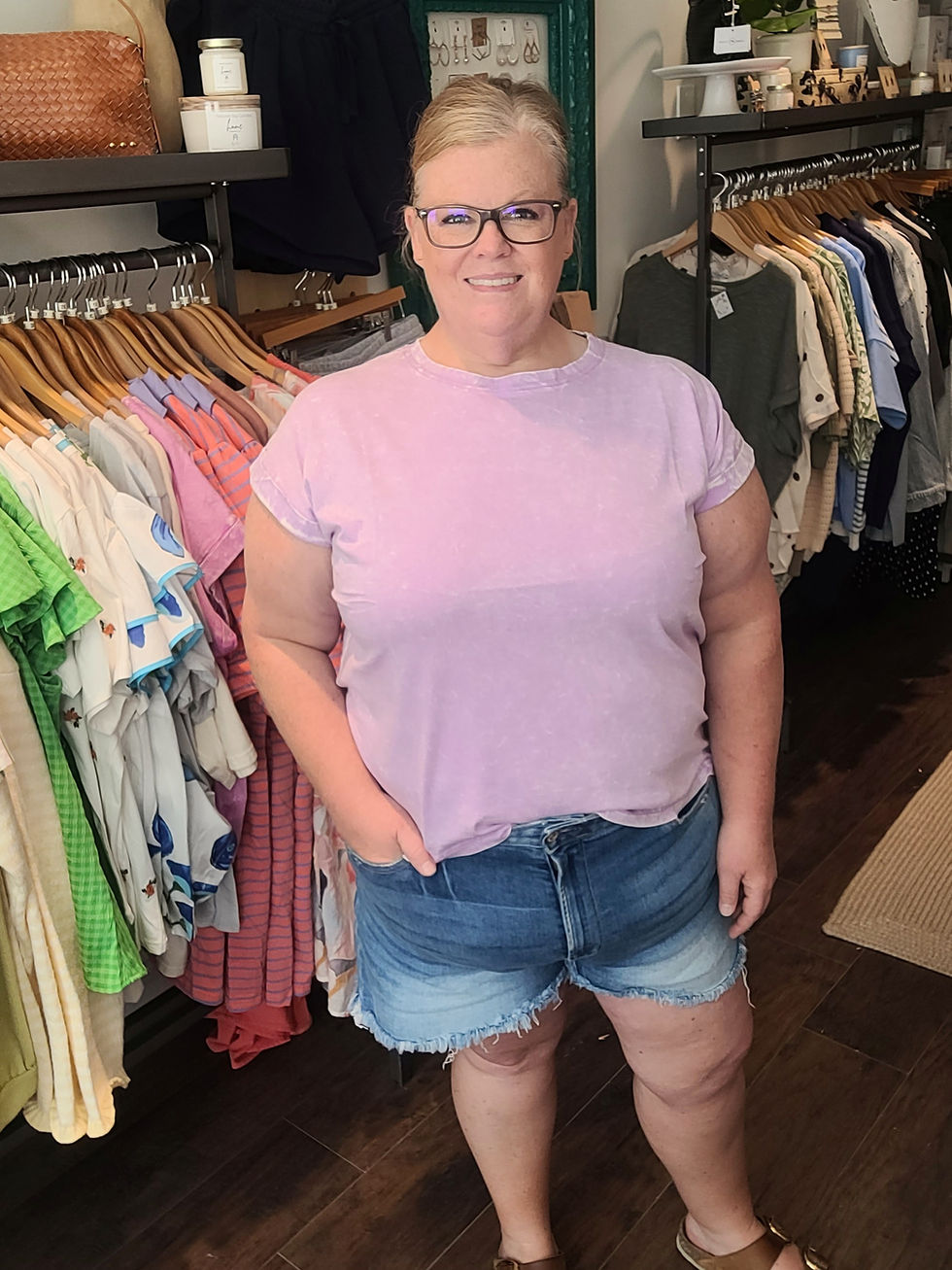 Thumbnail: Burnout Tee - Lavender