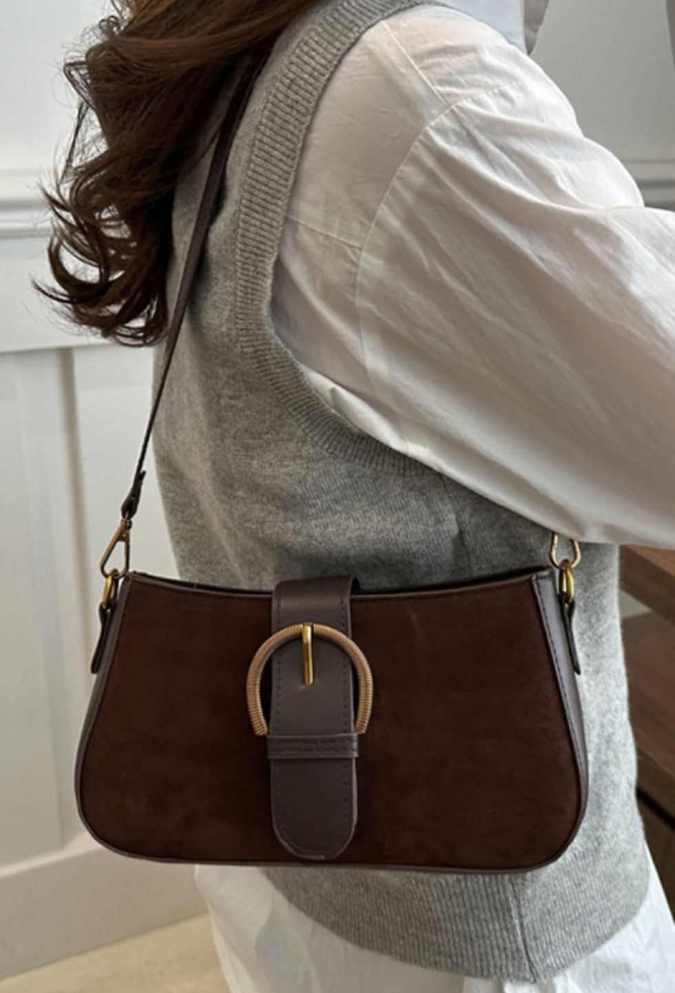 Purse on Model front view