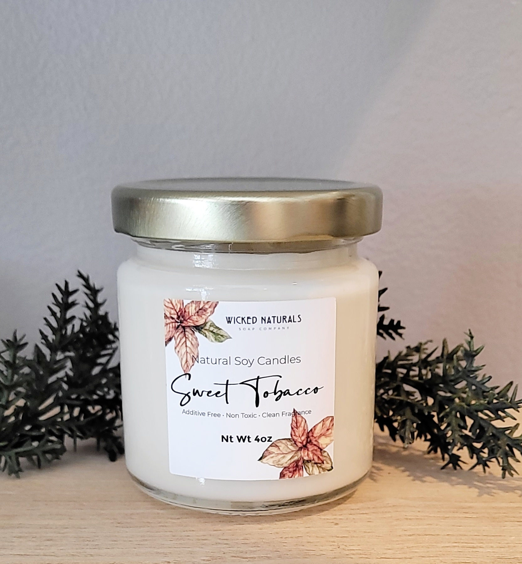 4 oz. Wick Soy Candles