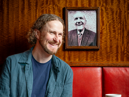 Gary McNair at the Lauriston Bar for A Gambler’s Guide to Dying