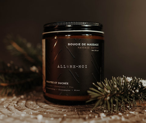 BOUGIE DE MASSAGE | ALLUME-MOI
