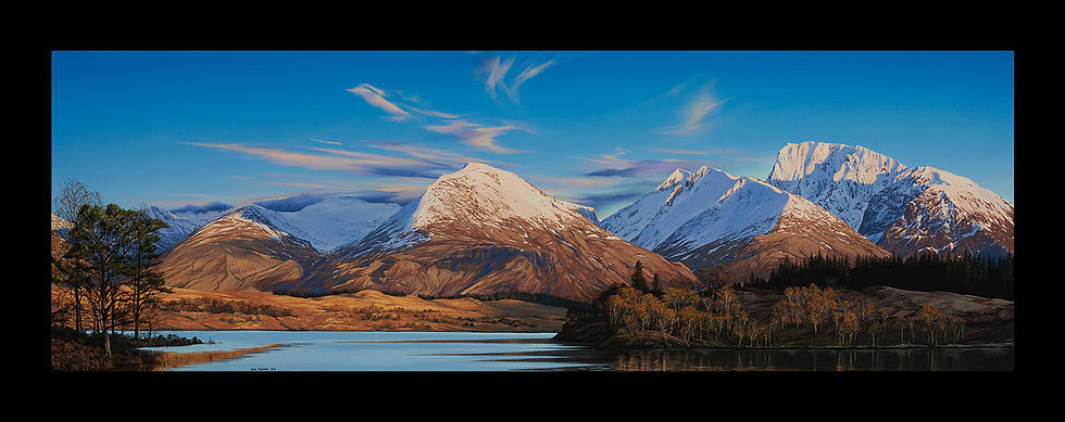 Ben Nevis across Loch Lochy