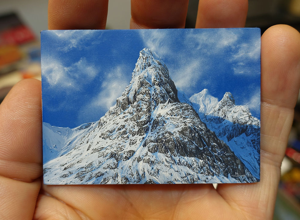 Ben Nevis micro painting