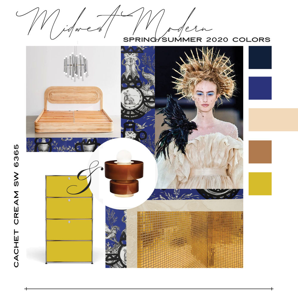 Midwest Modern Interior Design Spring/Summer Sherwin Williams Colors