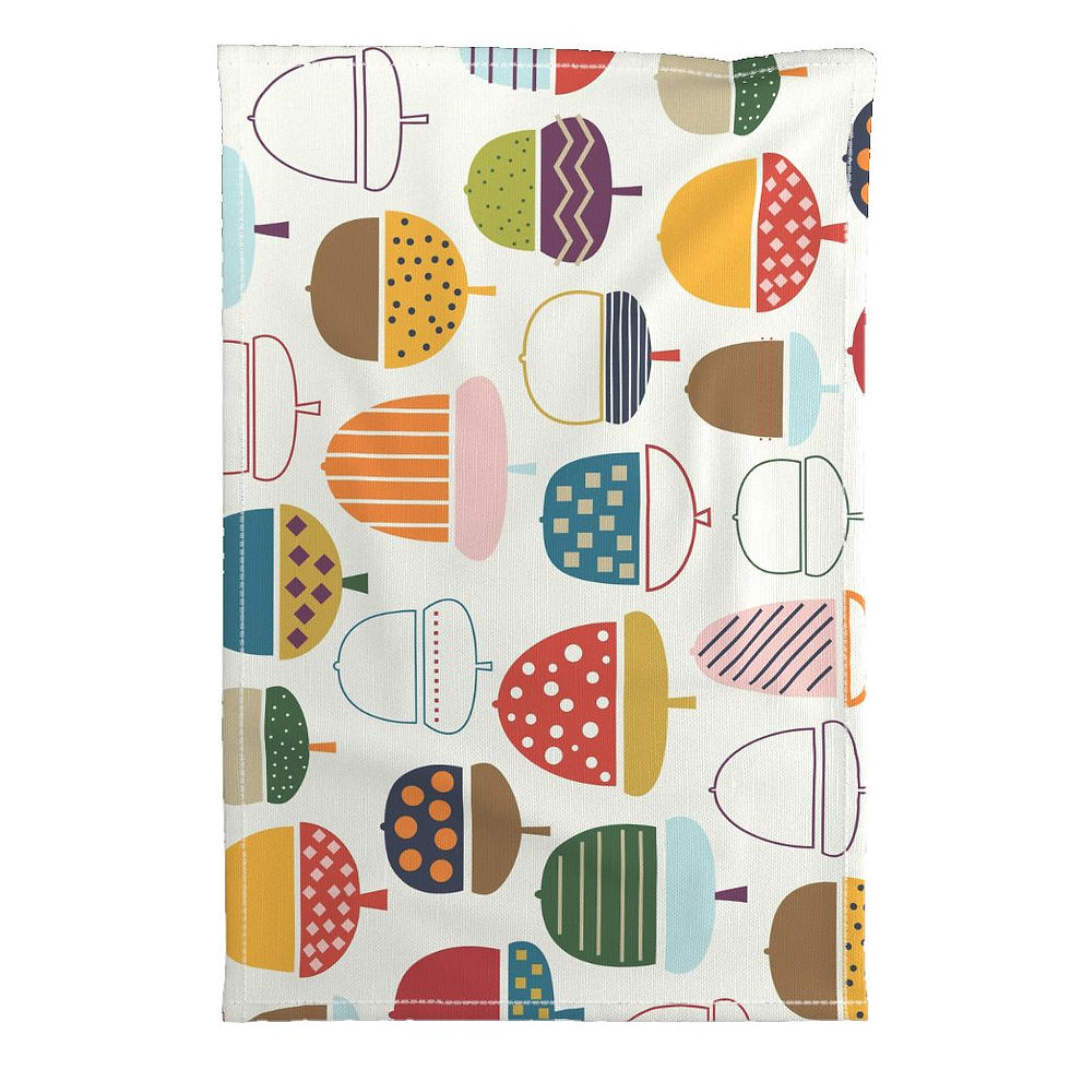 modern interior design dish towels