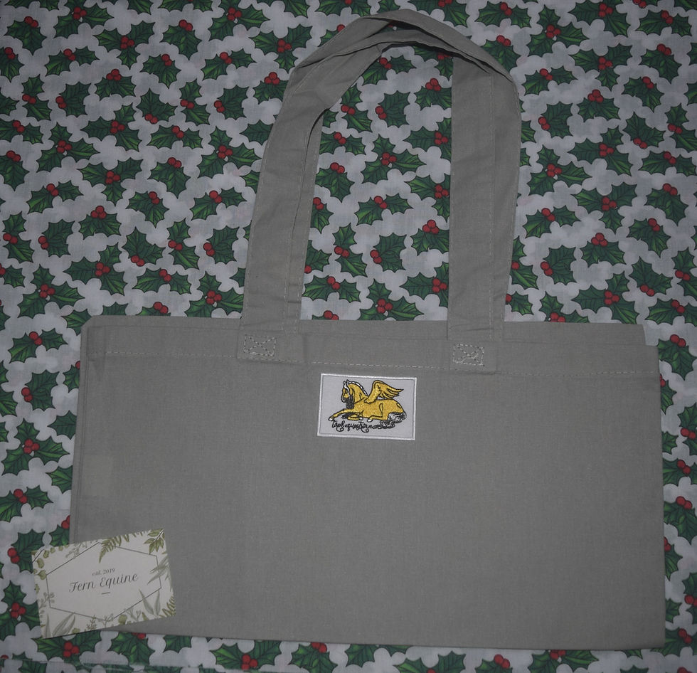 Thumbnail: Tired Equestrian Shopper Bag